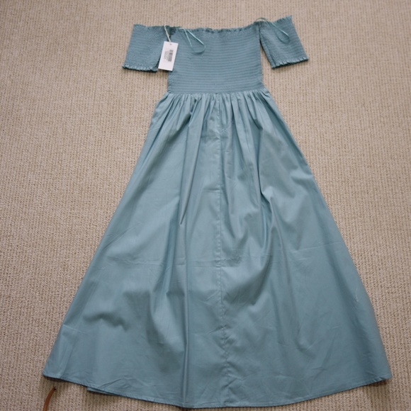 REFORMATION Westley Dress - Turquoise - Picture 5 of 13